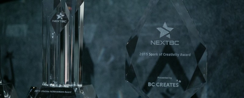 The Spark of Creativity Award at NEXTBC 2015.