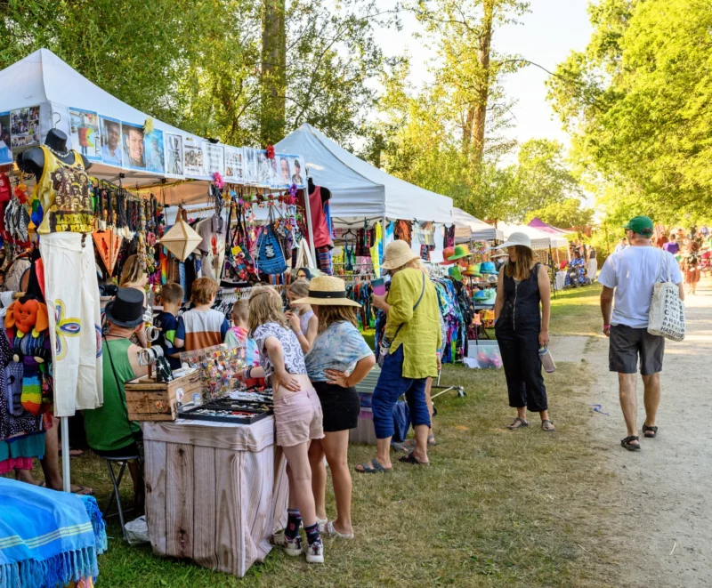 Vancouver Folk Music Festival Artisan Market Photo Chris Randle Scaled